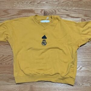 Adidas Mustard Yellow Crewneck